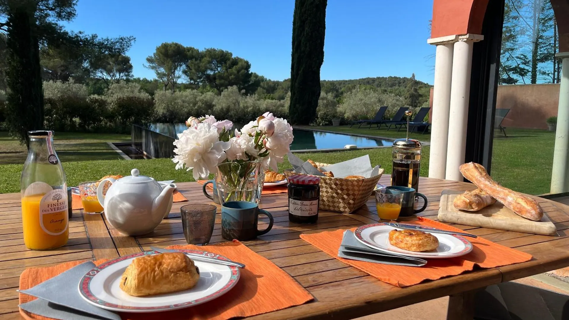 Petite Toscane Villa Close To Aix En Provence Ventabren Frankrike